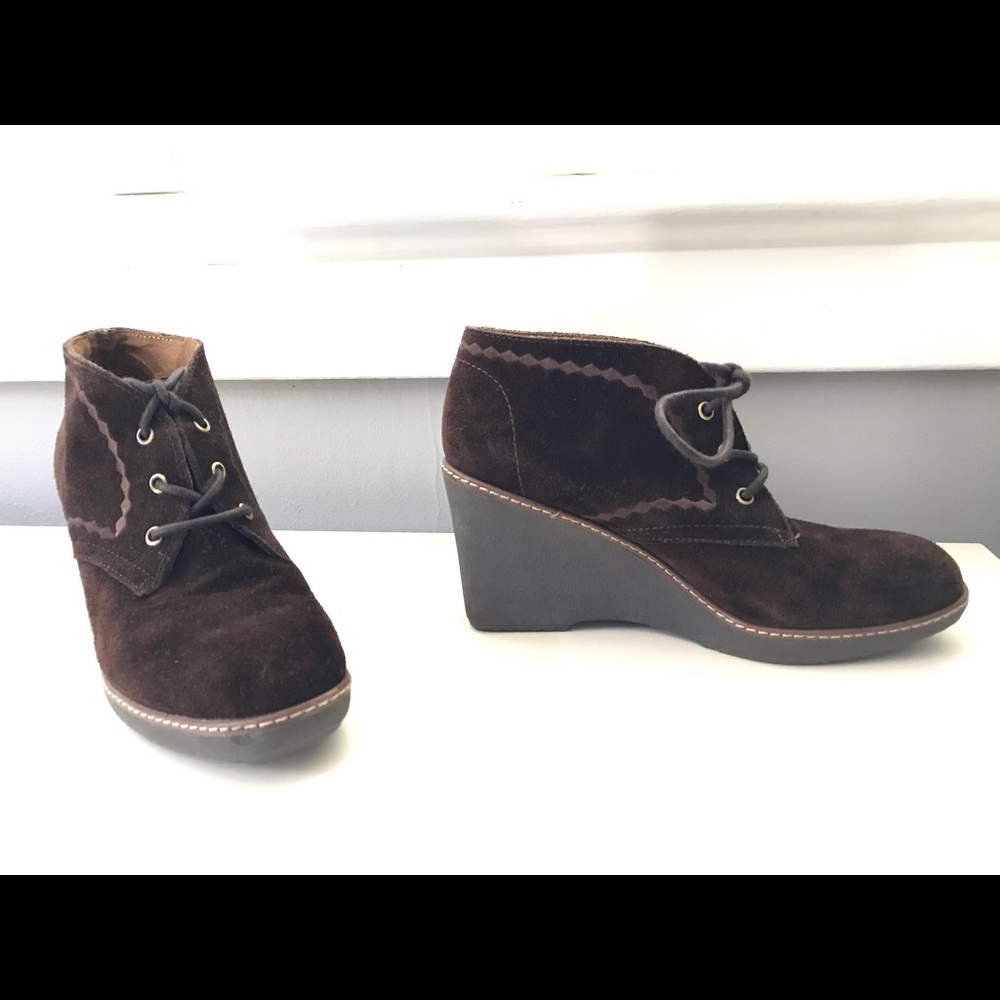 New suede ankle boots